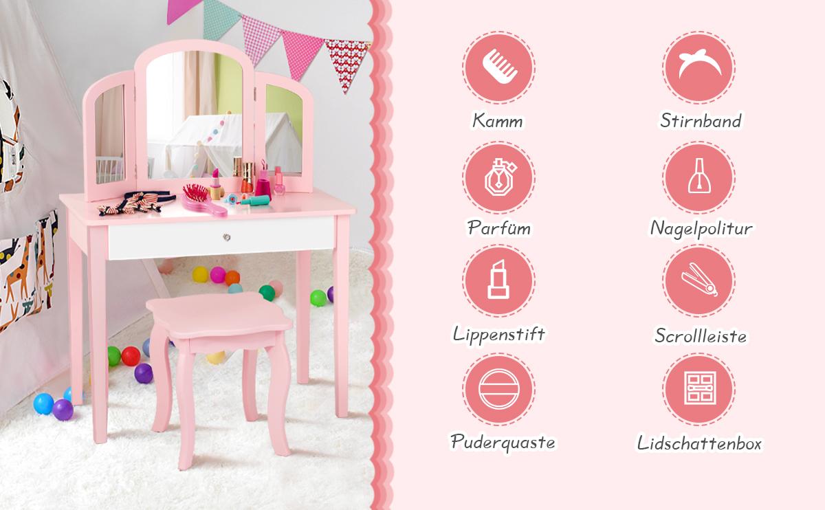 sminkpall sminkbord för barn