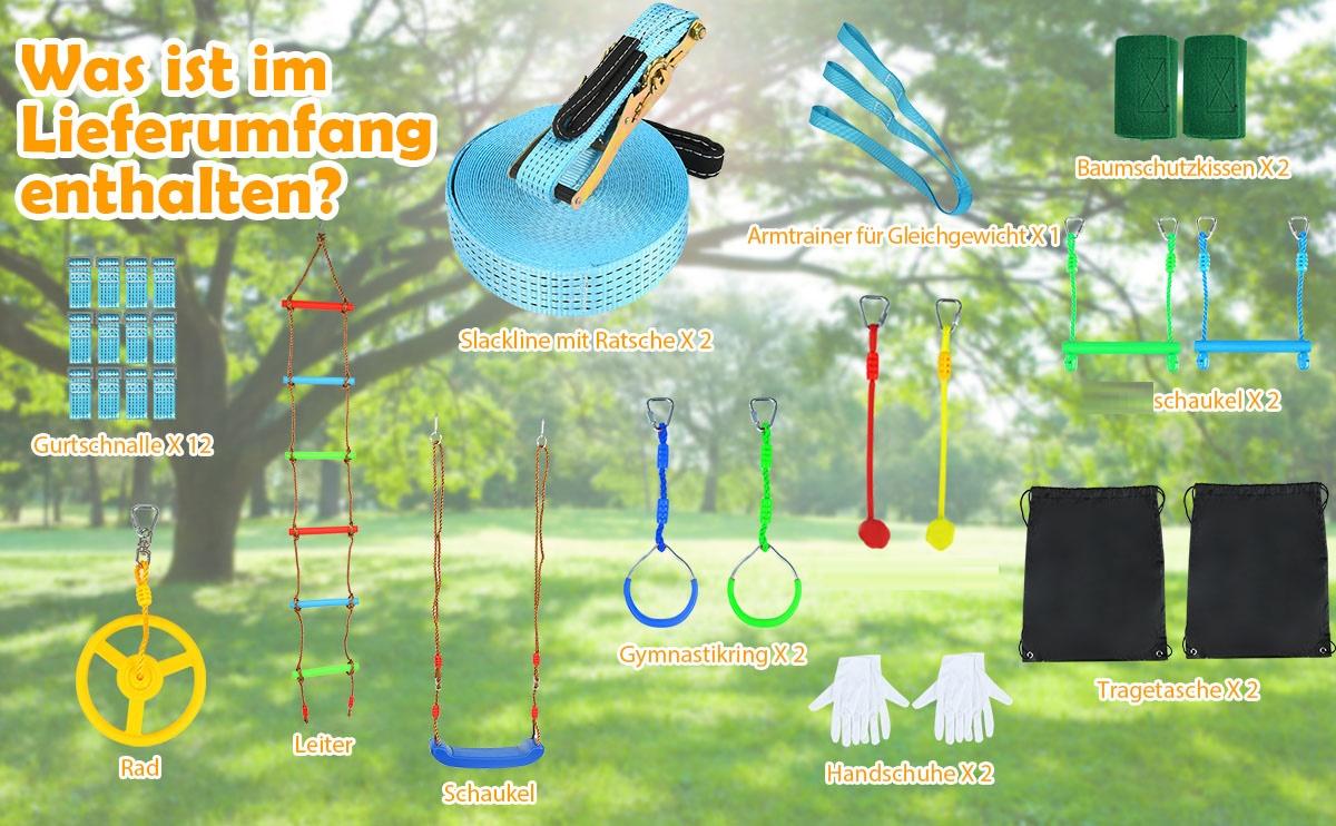 slitstarkt slackline set